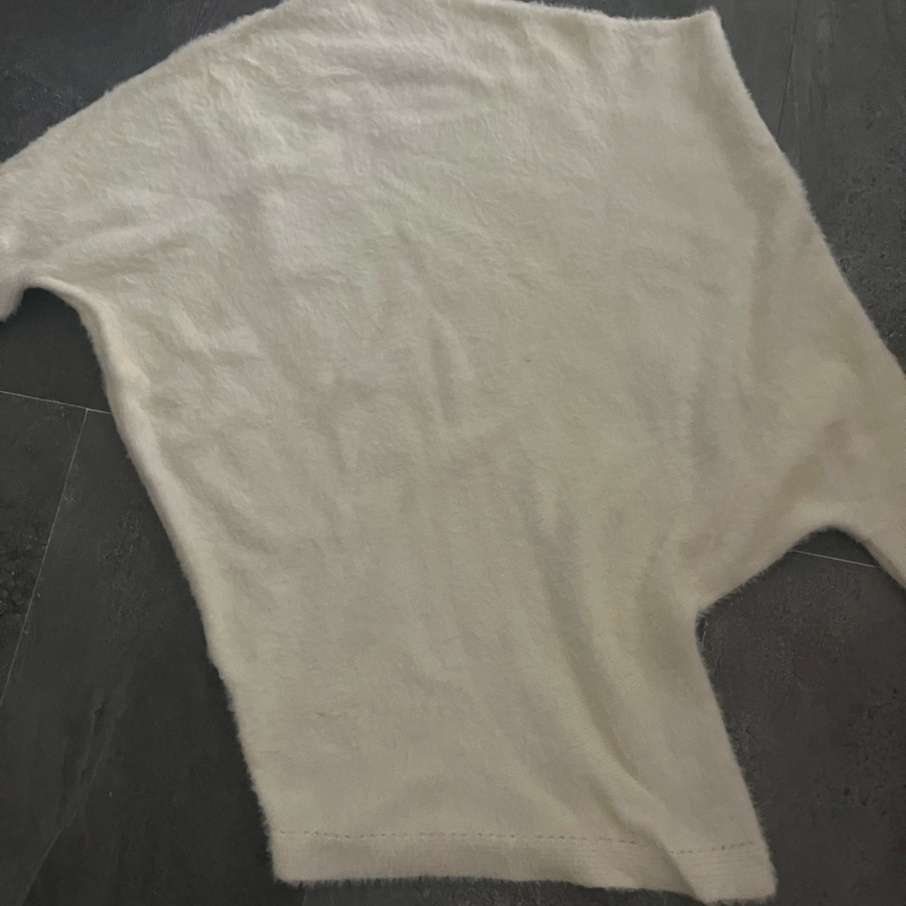 Fashion Nova Cream Cowl Neck Sweater